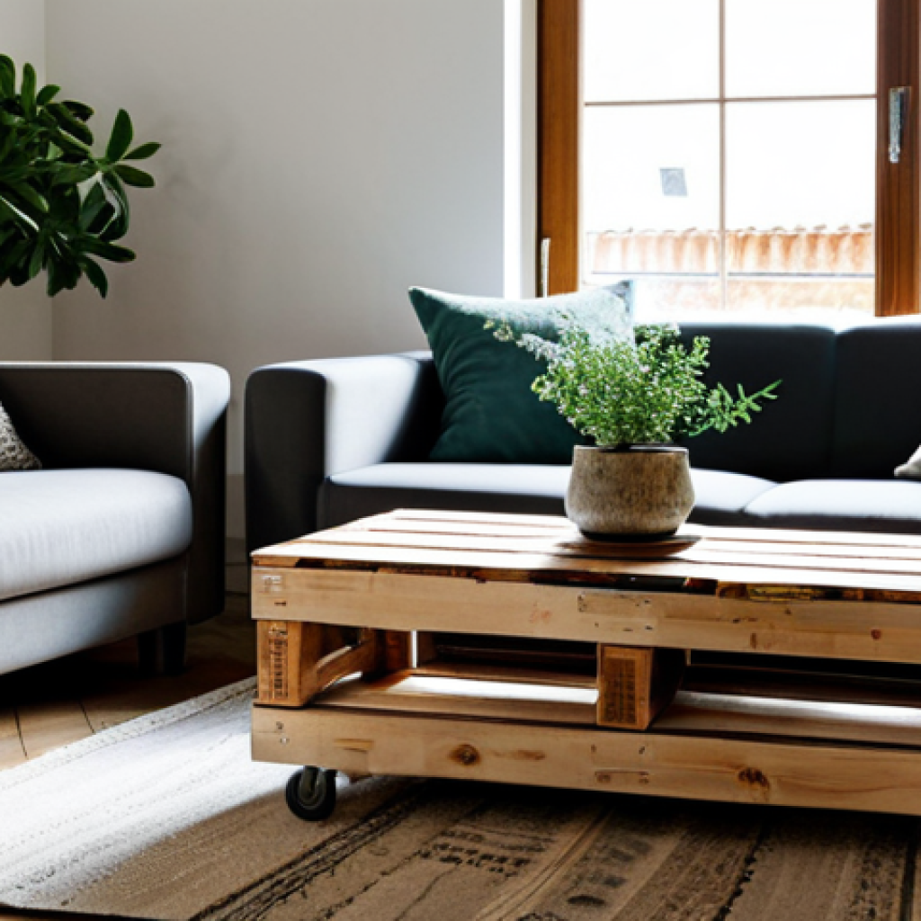 수공예 소품 만들기 - **Prompt for "Upcycling and Sustainability: Reinventing with Style"**:
    "A bright, inviting Itali...