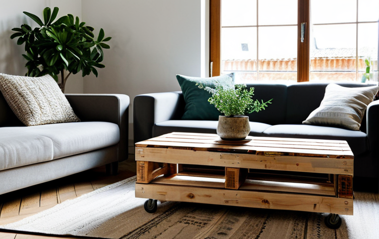 수공예 소품 만들기 - **Prompt for "Upcycling and Sustainability: Reinventing with Style"**:
    "A bright, inviting Itali...